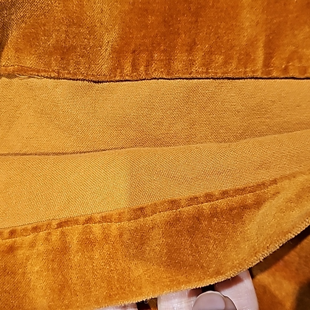 ARITZIA Wilfred Francesca Velvet Pants Fit Flare Hemmed/Altered Sz 2 Inseam 27.5 - Picture 8 of 10